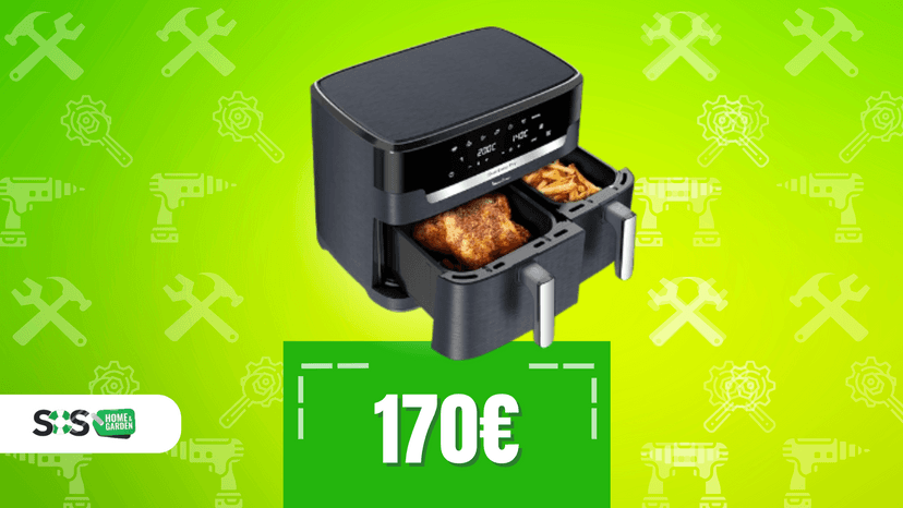 Immagine di Offerta a tempo: Moulinex XXL Dual Easy Fry a 170€!