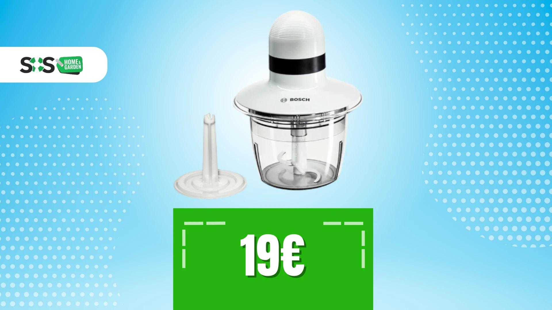 Immagine di Tritatutto Bosch a 19€ per prestazioni eccellenti in cucina!