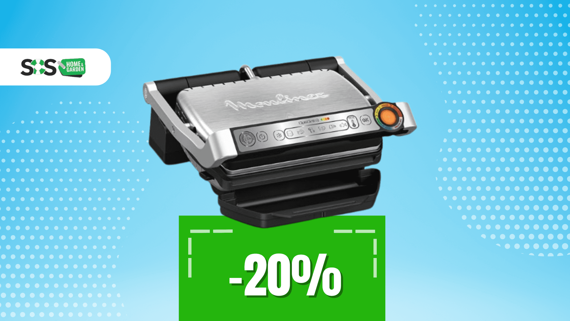 Immagine di Griglia Moulinex a soli 120€: cucina tutto alla perfezione!
