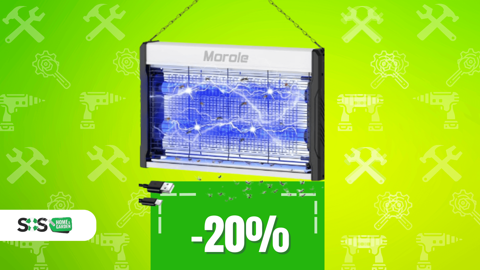 Immagine di Costa solo 26€ ed è utilissima questa lampada antizanzare!
