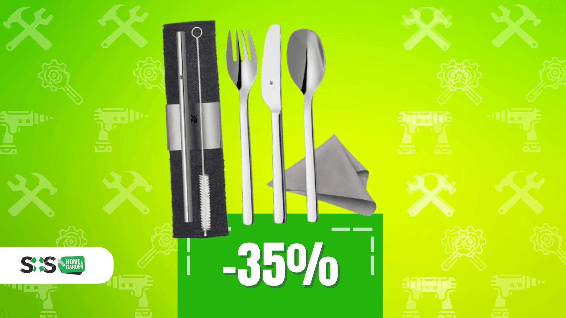 Immagine di Dal picnic all’ufficio con questo set di posate a solo 23€!