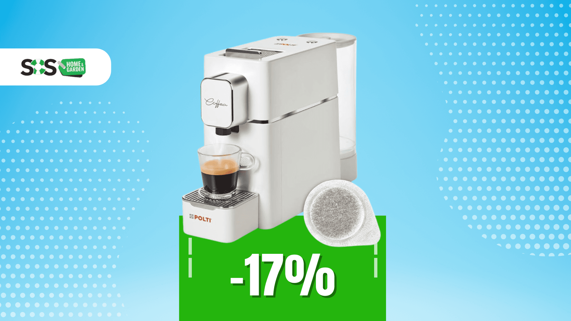Immagine di Polti Coffea: l’espresso perfetto a casa tua a 99€!