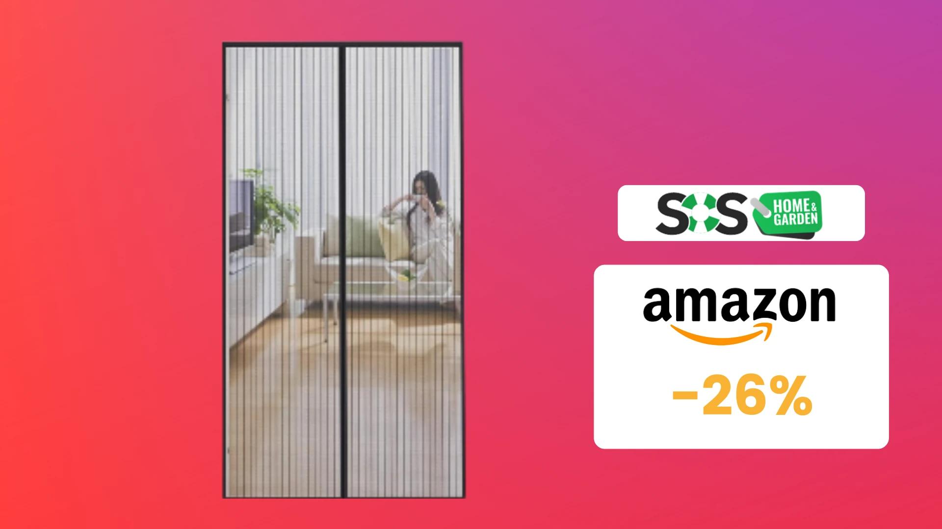 Immagine di Zanzariera magnetica a 14€ per una casa priva di insetti!