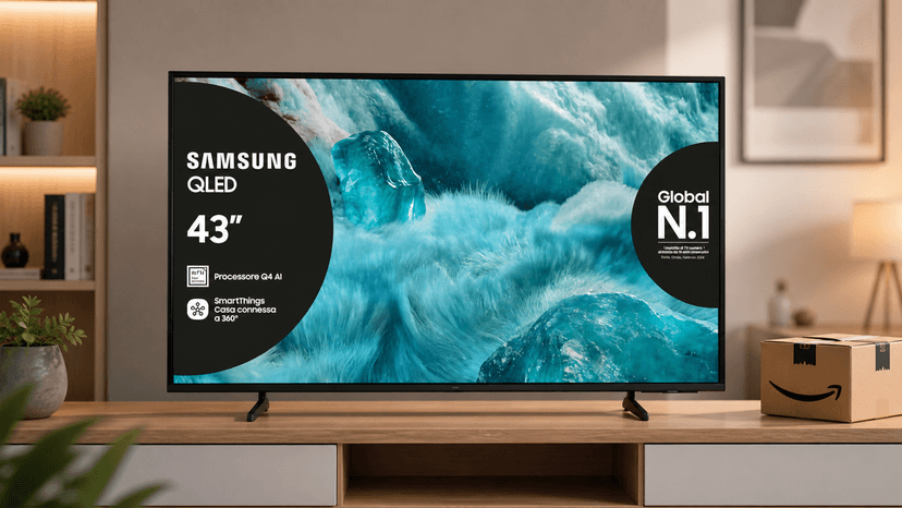 Immagine di La smart tv Samsung Q7F scende a 340€ con il 28% di sconto