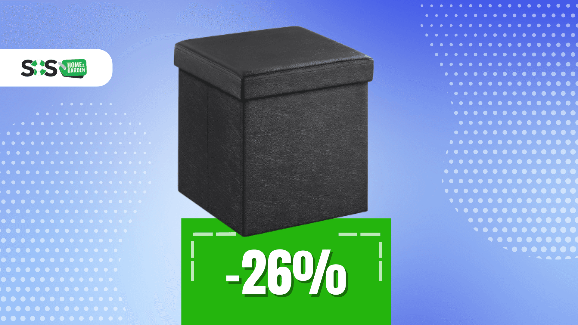 Immagine di Non solo un pouf: è contenitore, seduta e stile… tutto a 19€