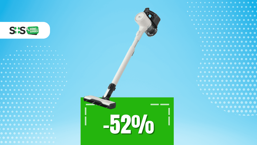Immagine di Pavimenti impeccabili con questo aspirapolvere LG a 169€!