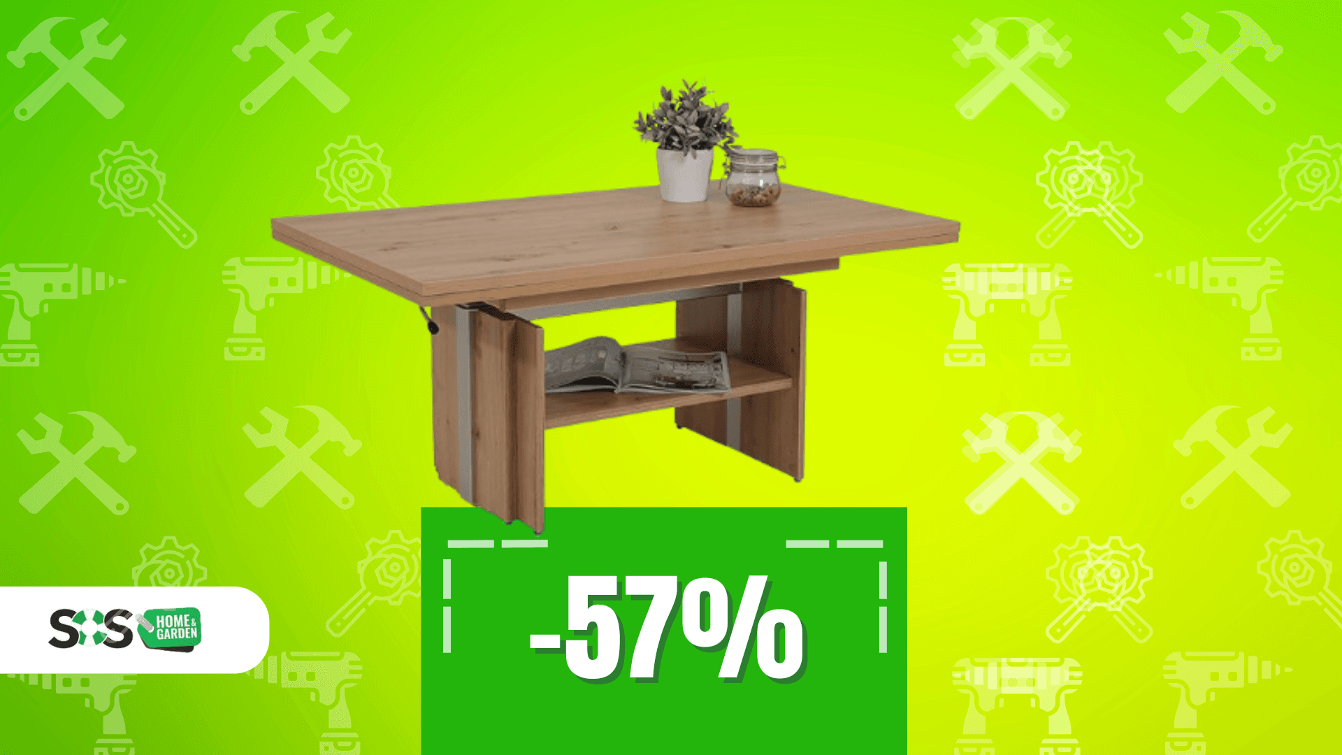 Immagine di Il tavolino intelligente che si adatta a te: a METÀ PREZZO!