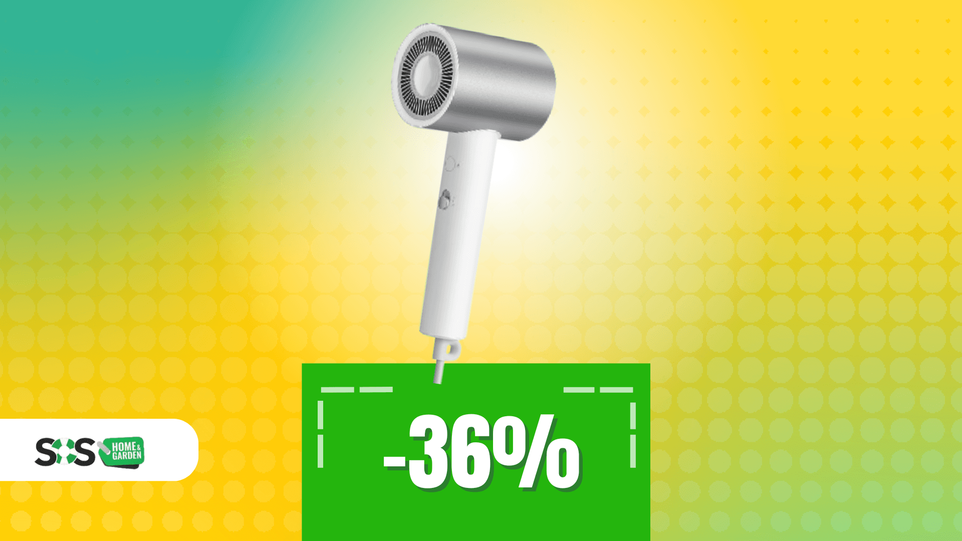 Immagine di Capelli lucidi e sani con questo phon Xiaomi a soli 45€!