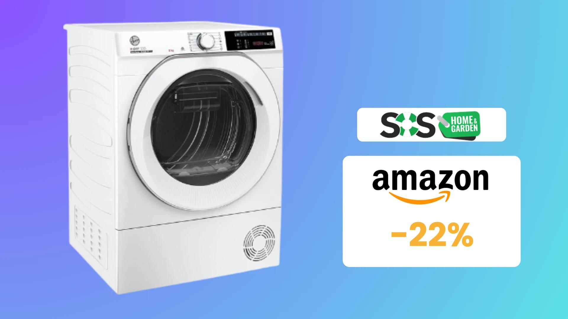 Immagine di Asciugatrice Hoover da 8kg a 319€: efficacia e convenienza!