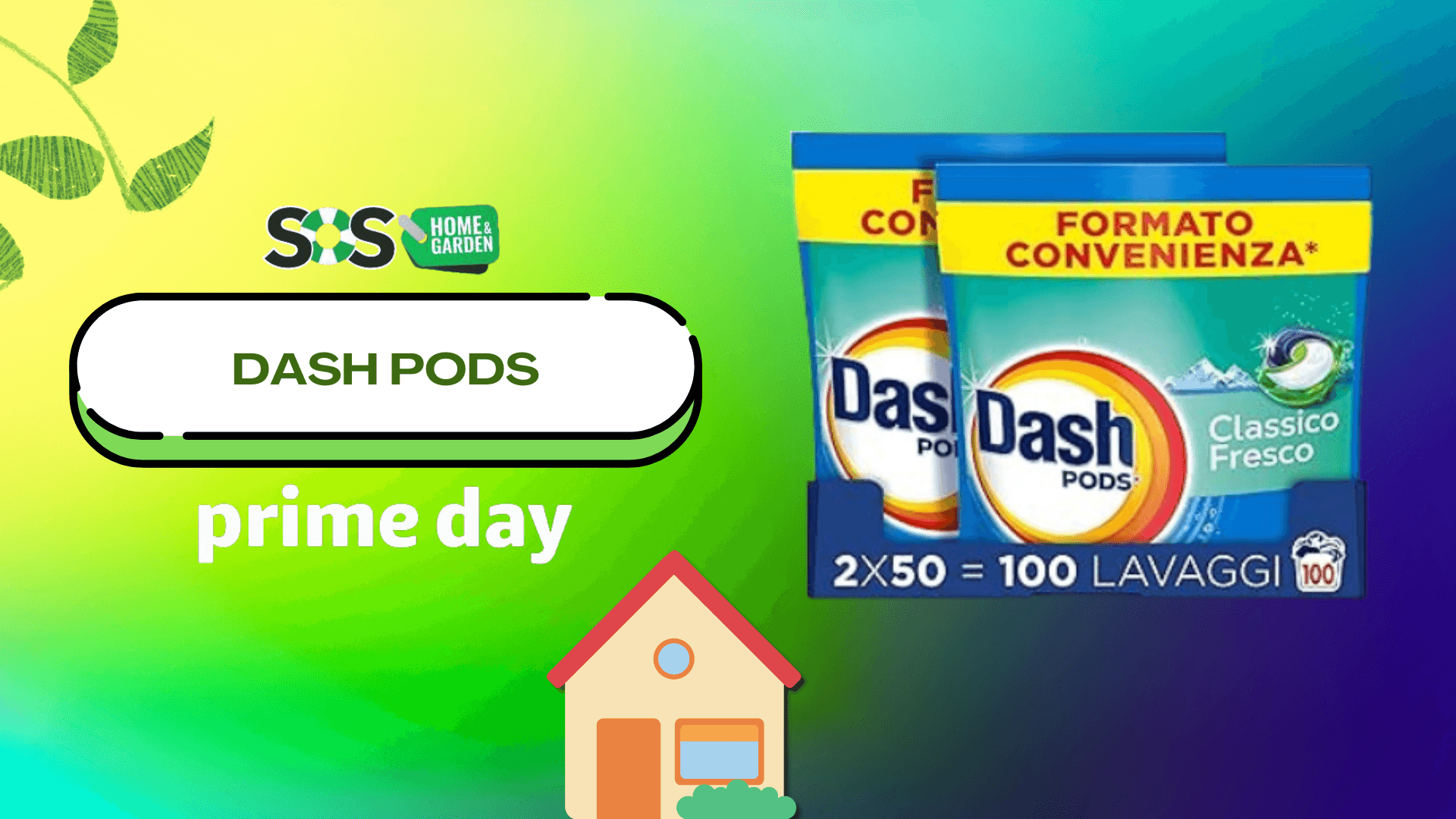 Immagine di Prime Day da bucato perfetto: i Dash Pods sono in offerta!