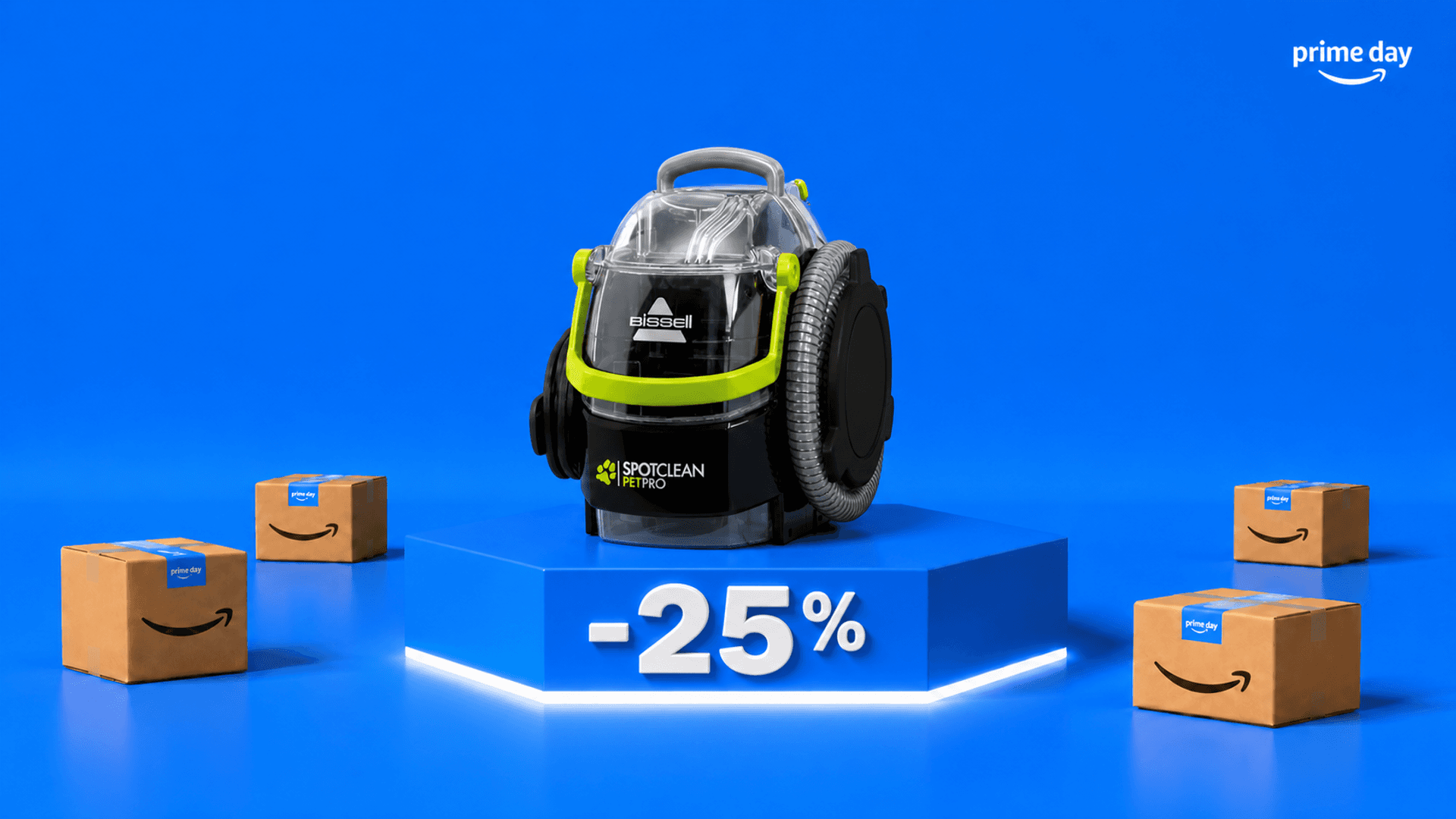 Immagine di BISSELL SpotClean Pet Pro al 25%: occasione per il lavatappeti portatile