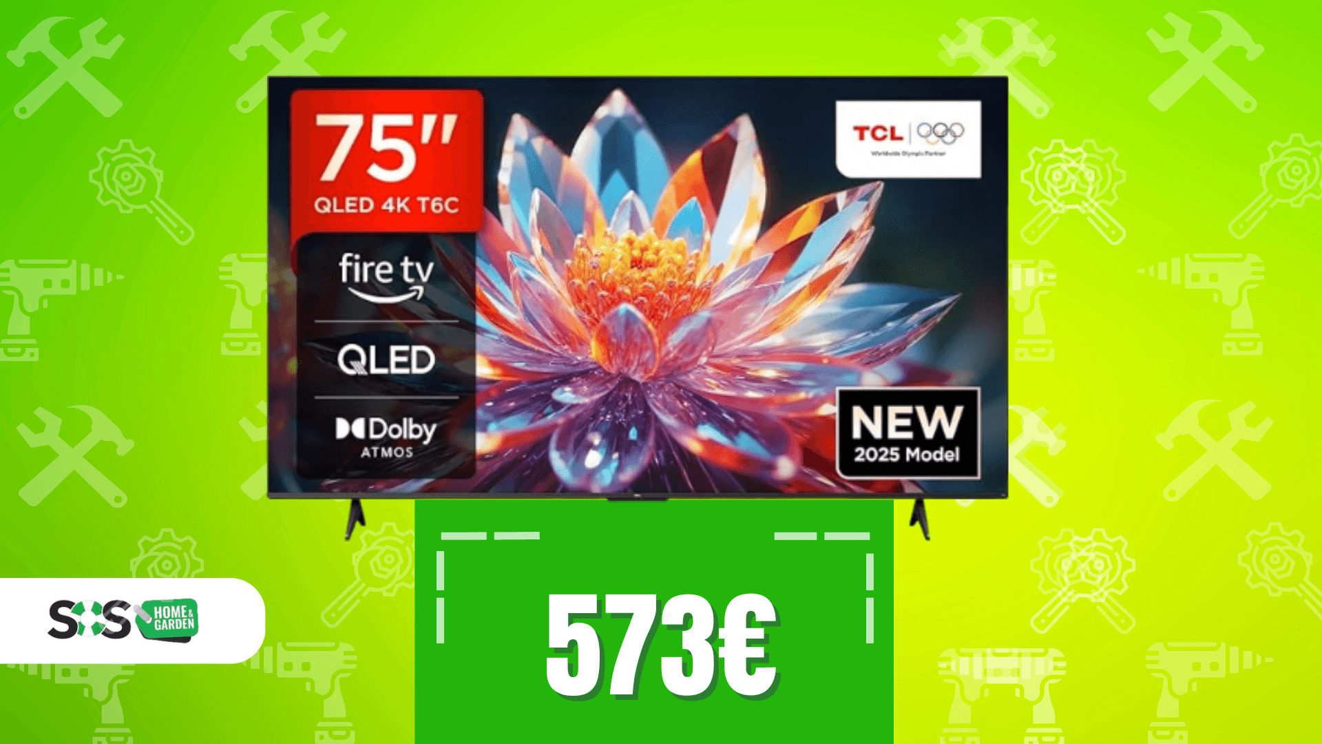 Immagine di Schermo gigante, prezzo mini: TCL 75" QLED 4K a soli 573€!