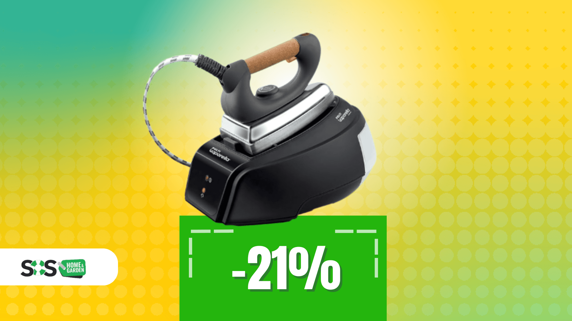Immagine di Stiratura top con Polti Vaporella al minimo storico di 100€!