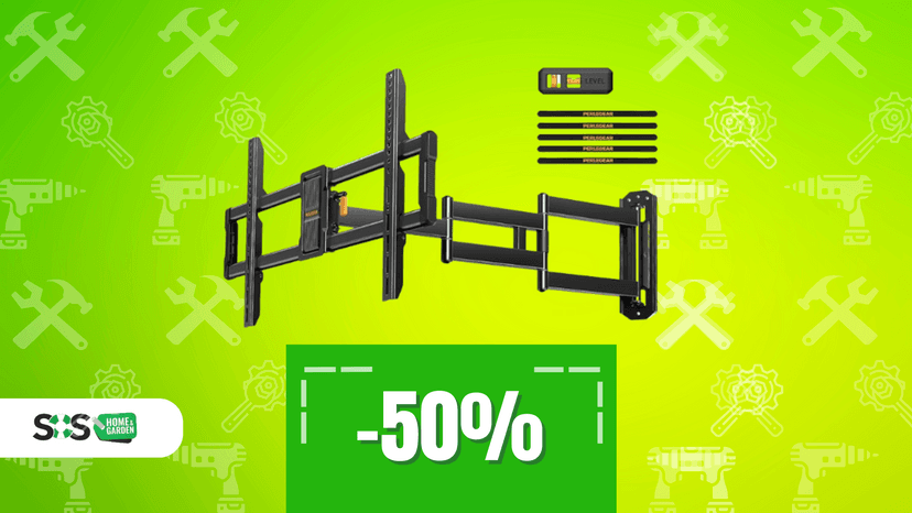 Immagine di Supporto da parete per TV fino a 84” a soli 40€!