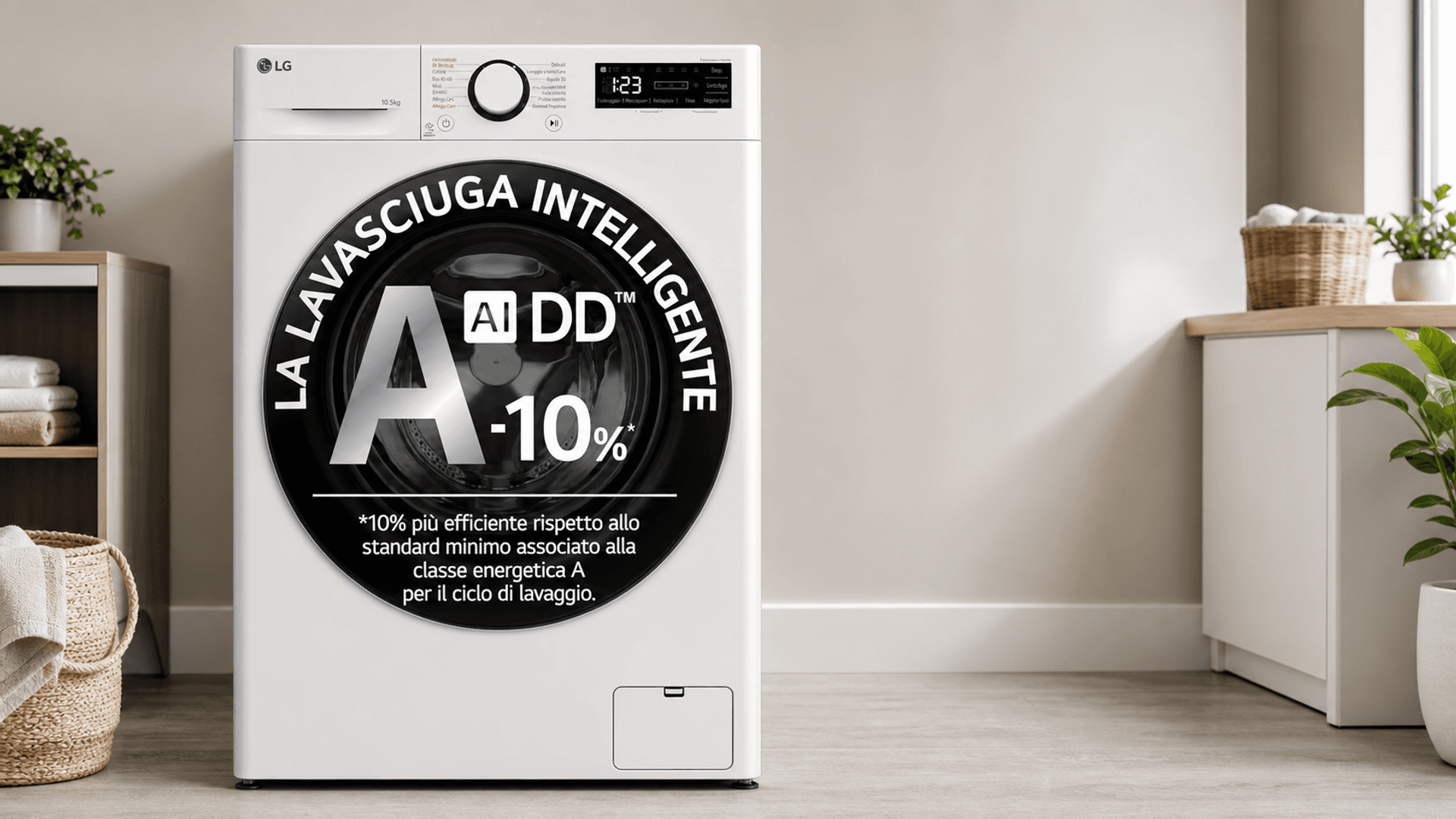 Immagine di La lavasciuga LG Serie R3 scende di 154€: occasione al 24%