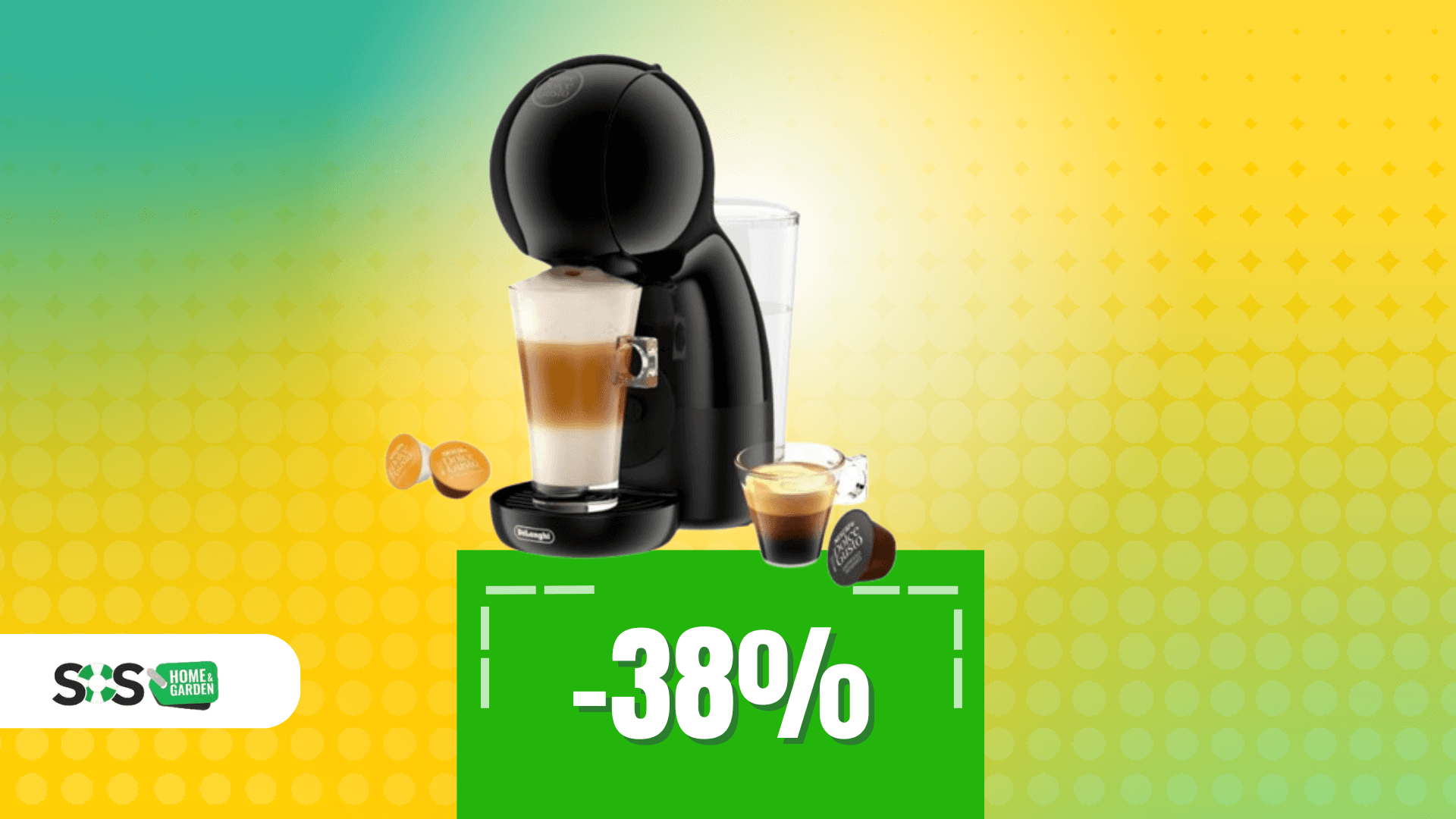 Immagine di De'Longhi Piccolo XS a 50€: caffè perfetto in pochi secondi!