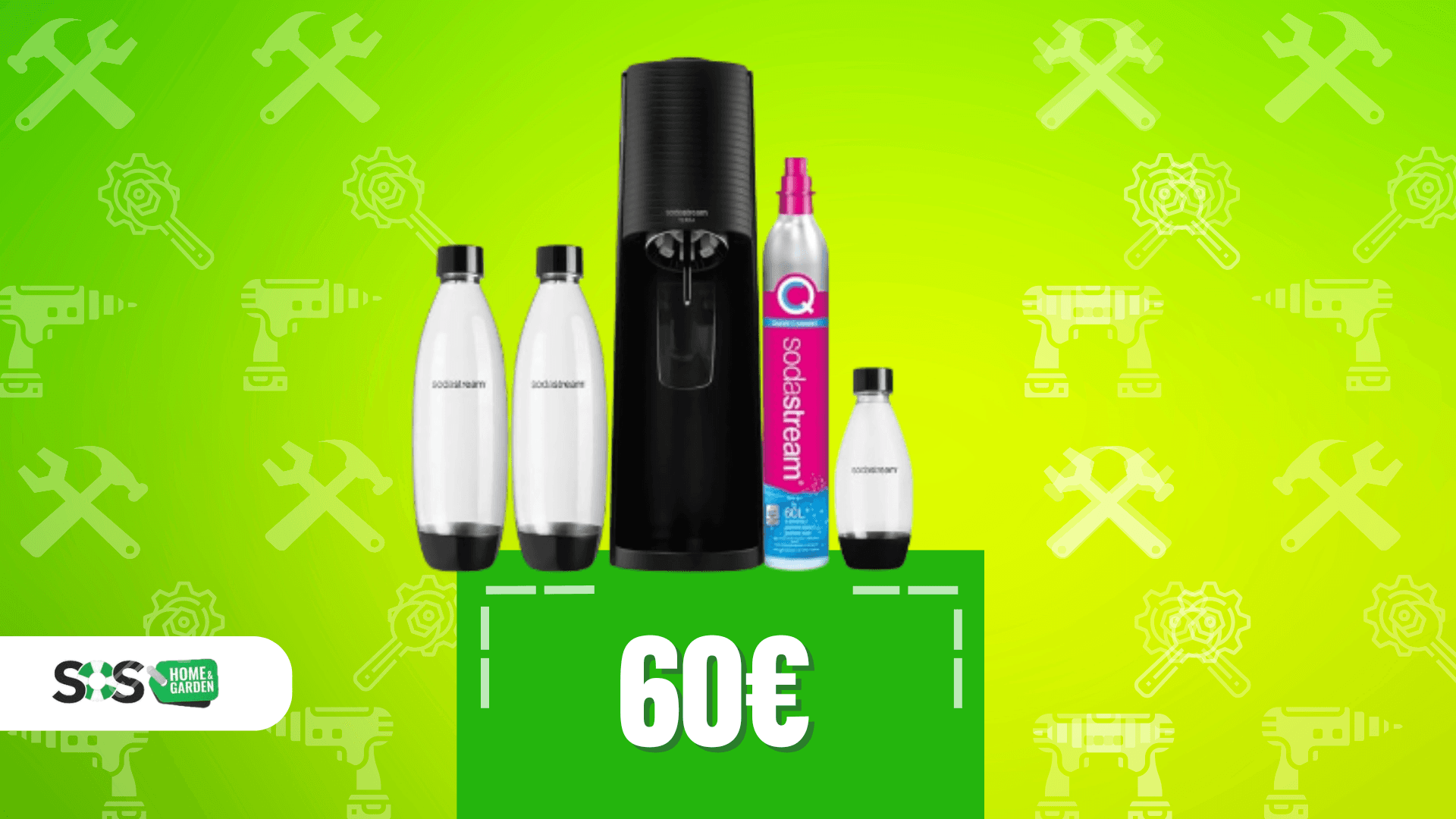 Immagine di Acqua frizzante sempre pronta con SodaStream a 60€!