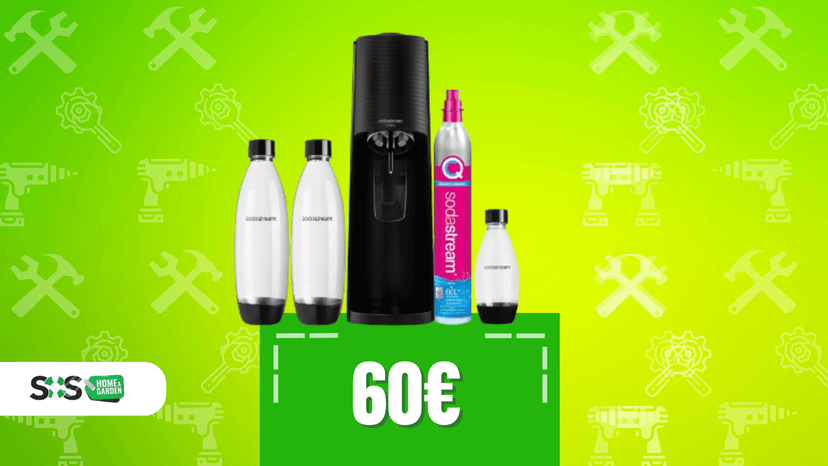 Immagine di Acqua frizzante sempre pronta con SodaStream a 60€!