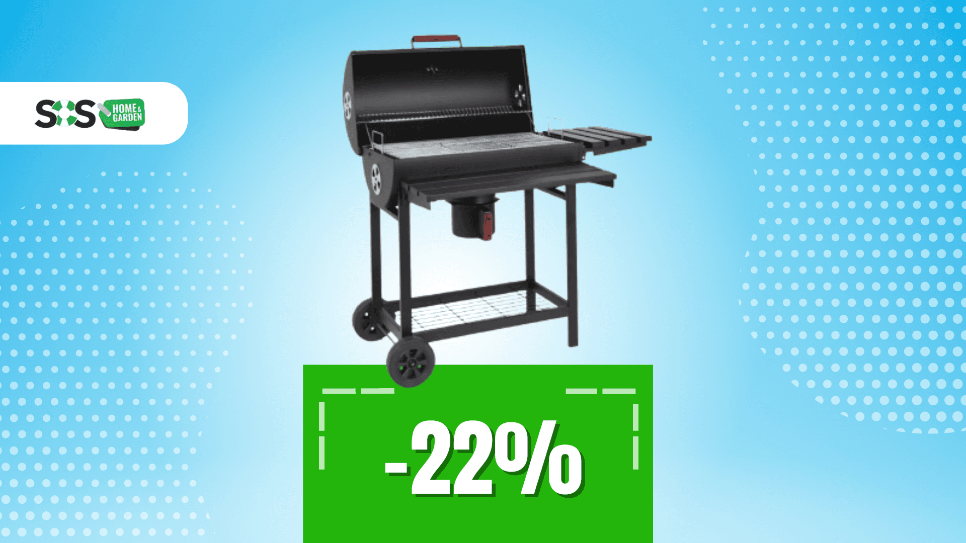 Immagine di Grigliate da maestro con questo BBQ a carbonella a 209€!