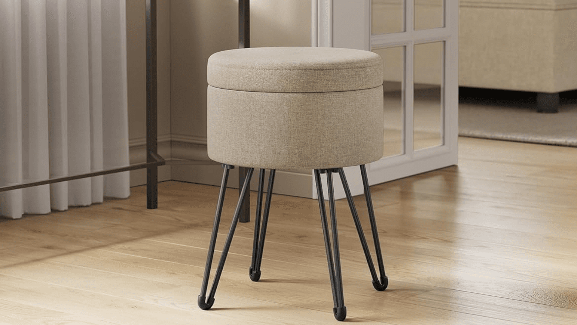 Immagine di Bello e funzionale: sgabello contenitore SONGMICS a 25€!