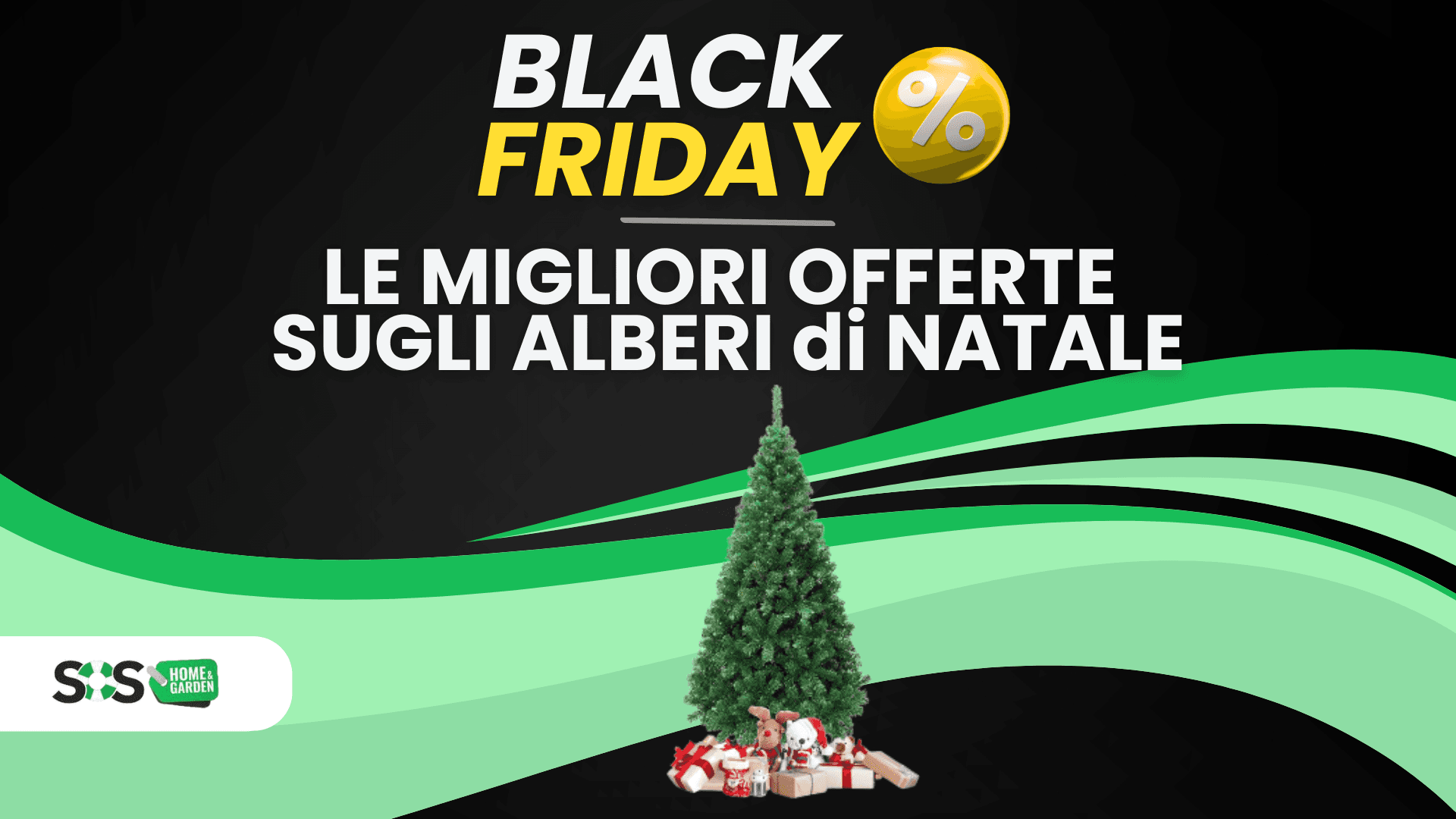 Immagine di Le migliori offerte sugli alberi di Natale del Black Friday 2024
