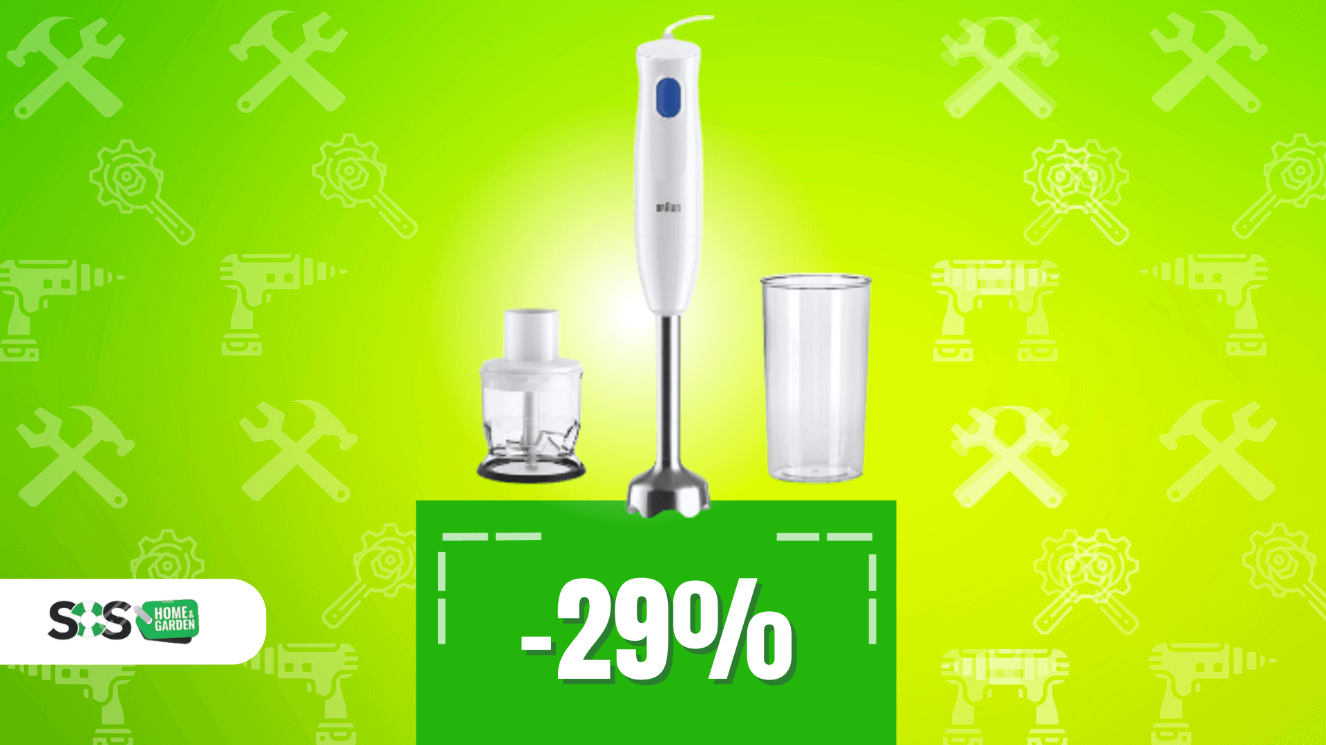 Immagine di Frullatore Braun a soli 20€: versatile per ogni cucina!