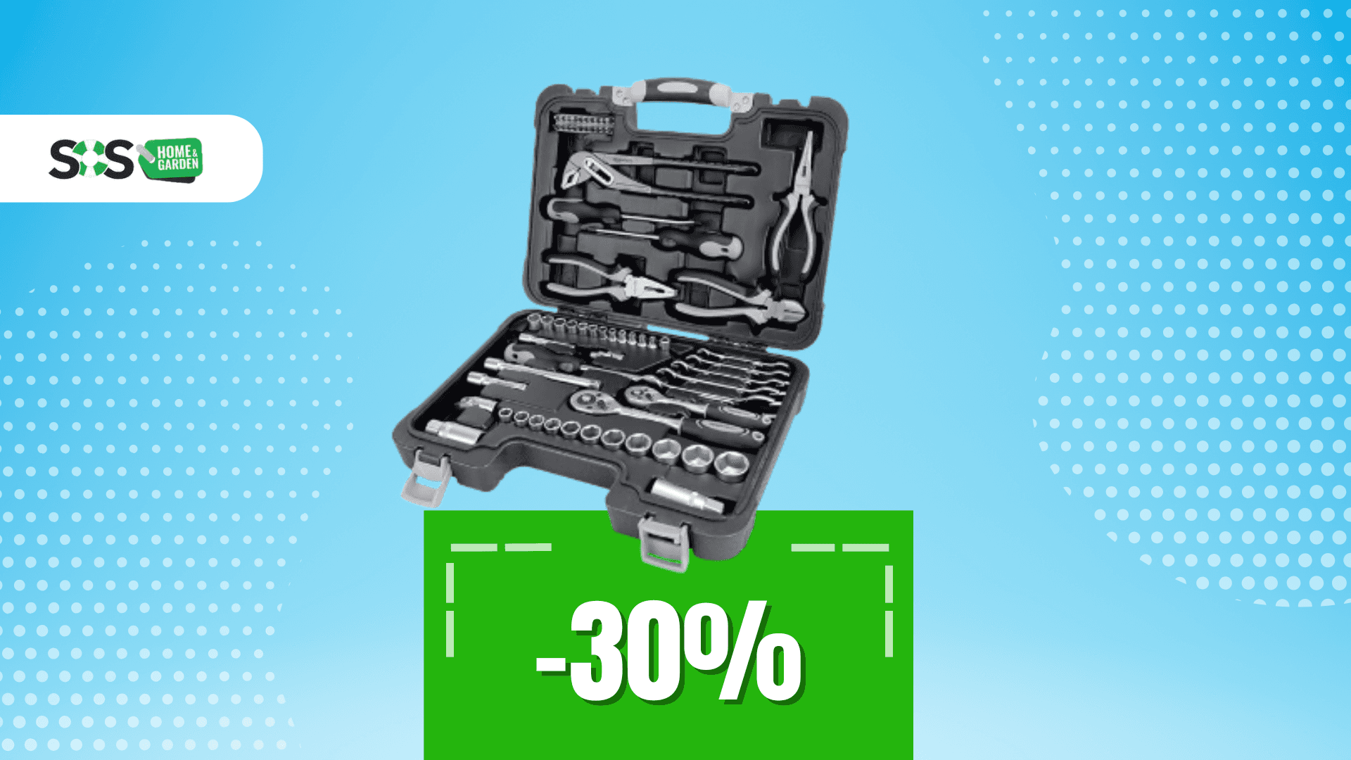 Immagine di Riparazioni fai-da-te con questo set di 65 utensili a 38€!