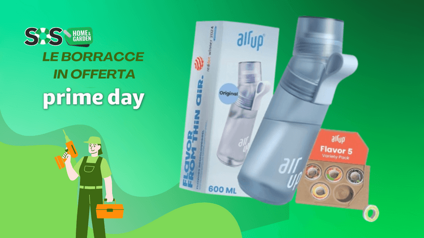 Immagine di Idratati e risparmia: le borracce più cool del Prime Day!