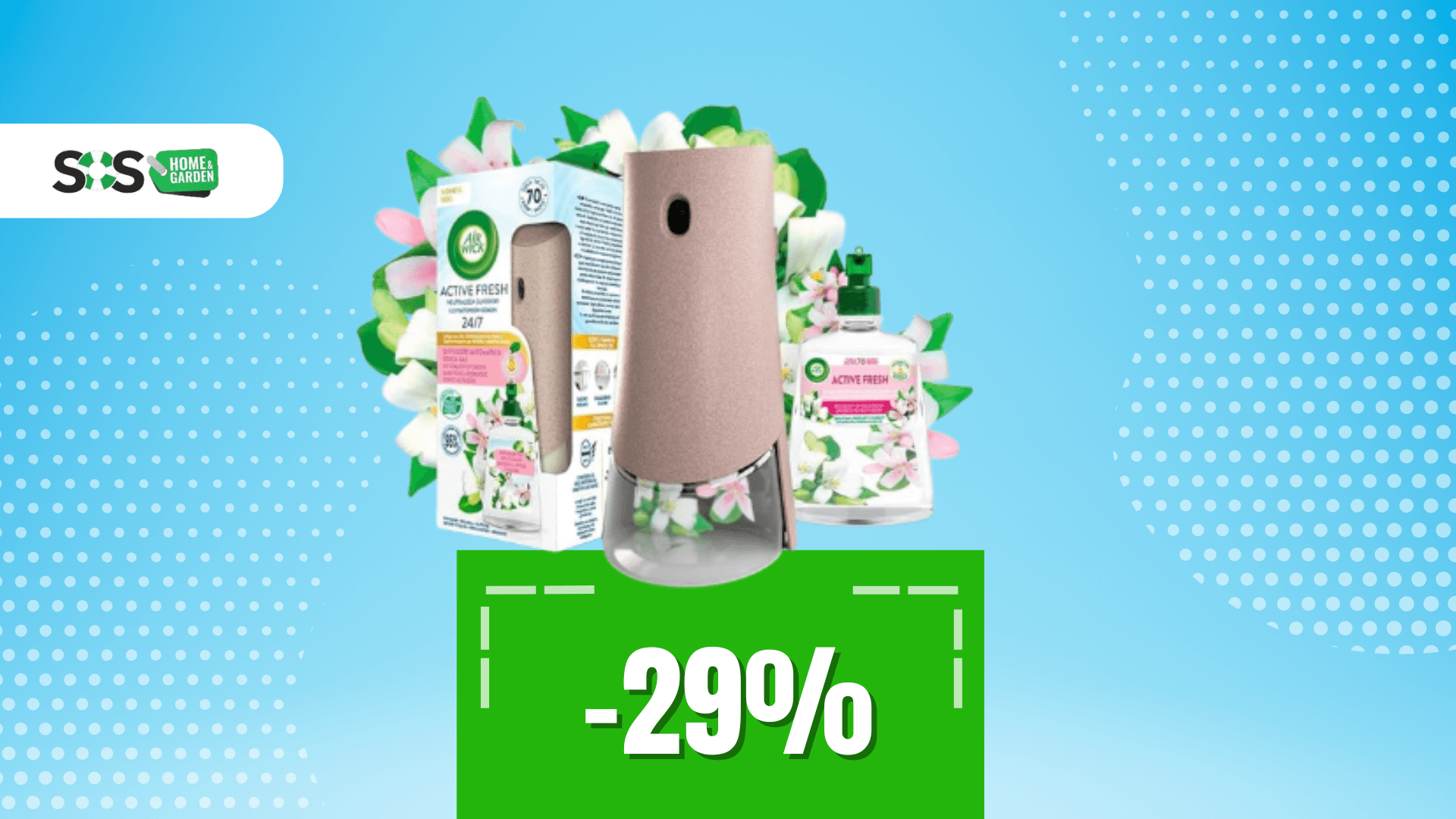 Immagine di Profumo di gelsomino con Airwick Active Fresh a soli 7€!