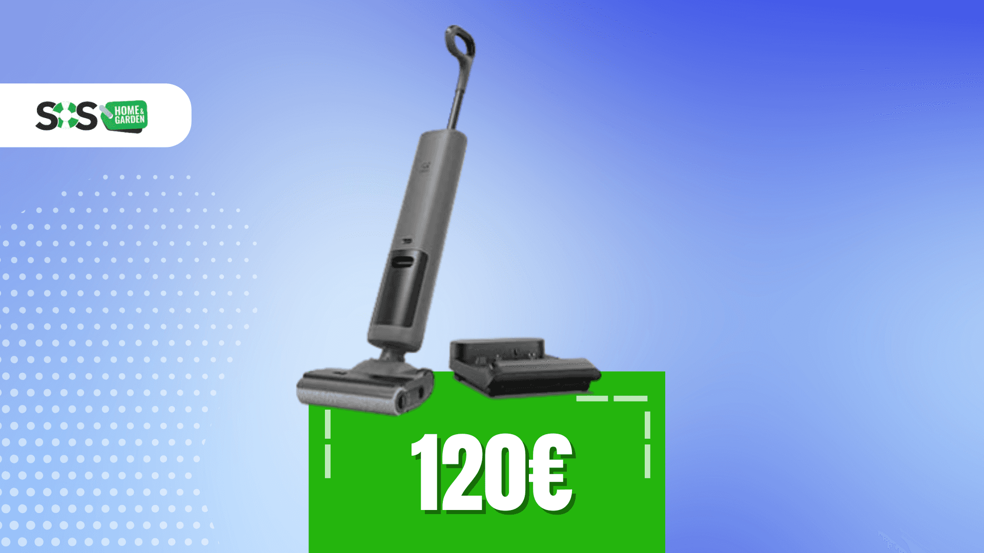 Immagine di Sconto e coupon e questo lavapavimenti costa solo 120€!