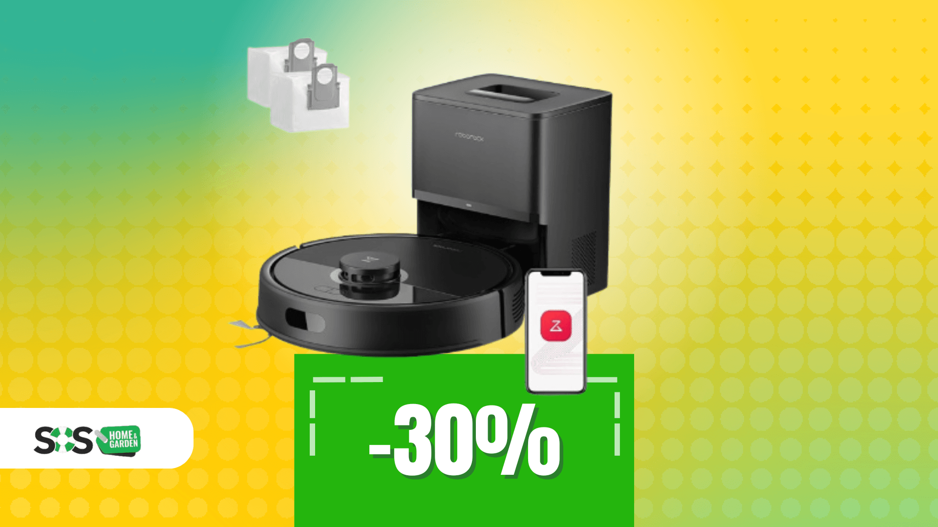 Immagine di Tecnologia al tuo servizio per la pulizia: Roborock a 280€!
