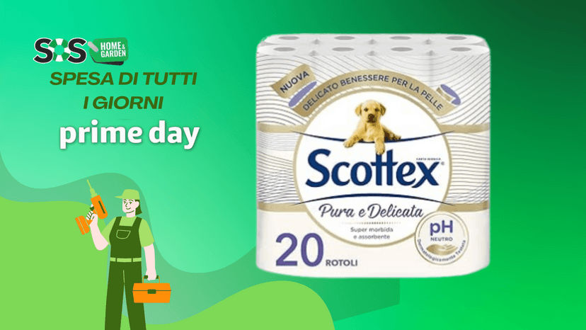 Immagine di Risparmia sulla spesa di tutti i giorni: detersivi, pods, carta igienica in sconto al Prime Day