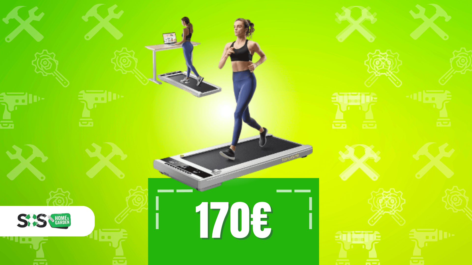 Immagine di Il tapis roulant ideale per camminate a prova di pigri!