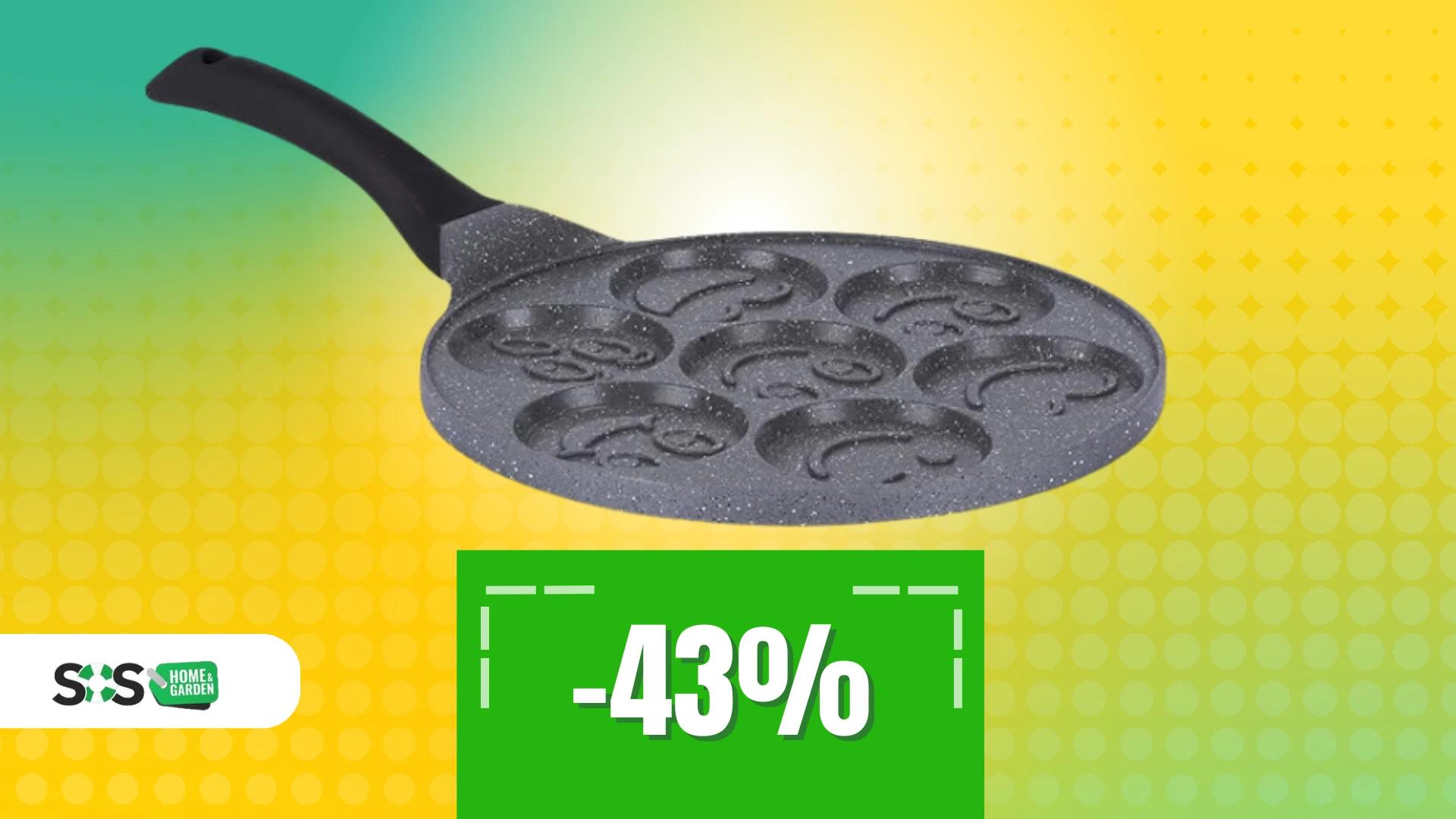 Immagine di Pancake perfetti a colpo sicuro con questa piastra a 15€!