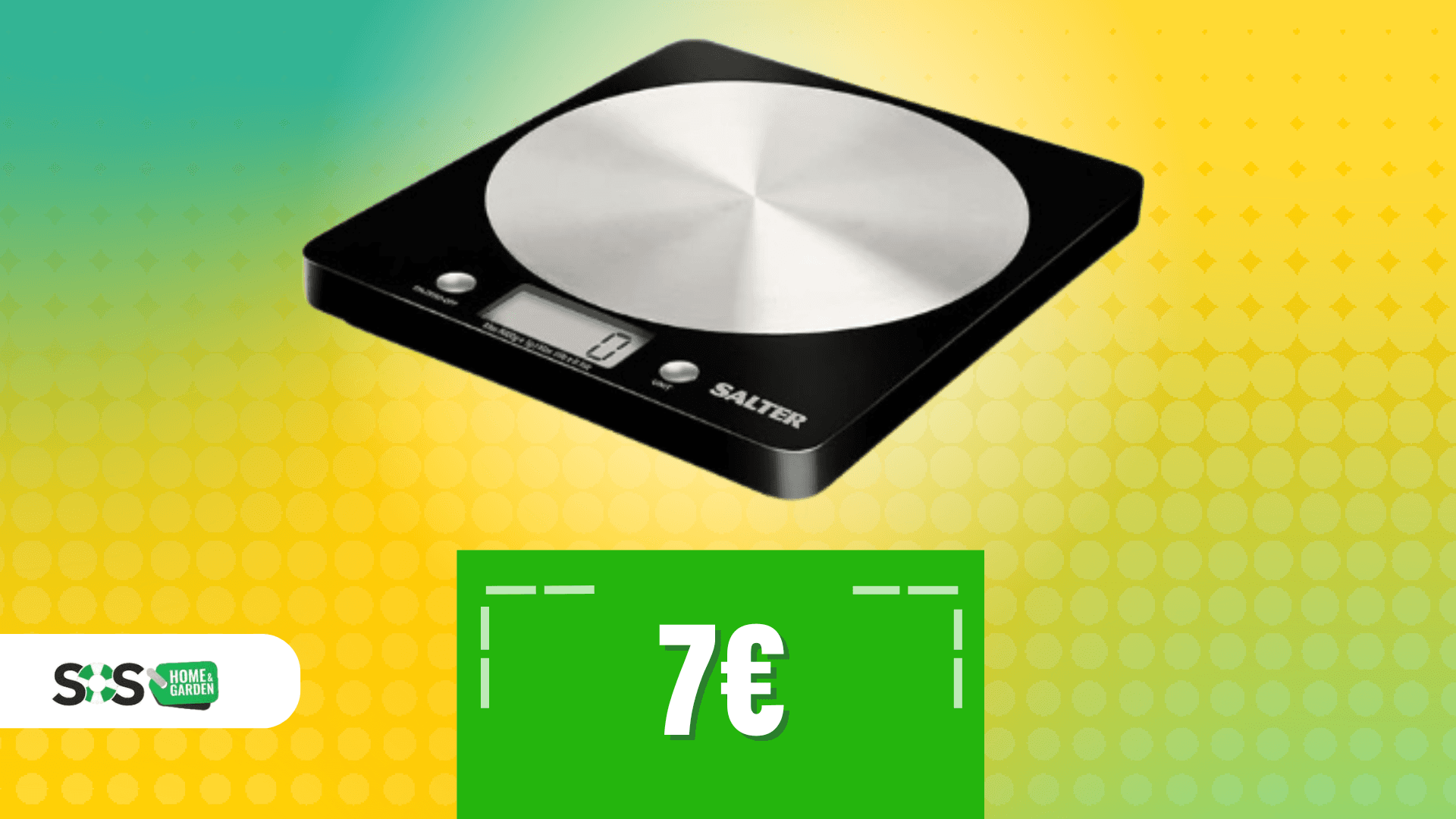 Immagine di Una bilancia digitale da cucina a soli 7€? Eccola su Amazon!