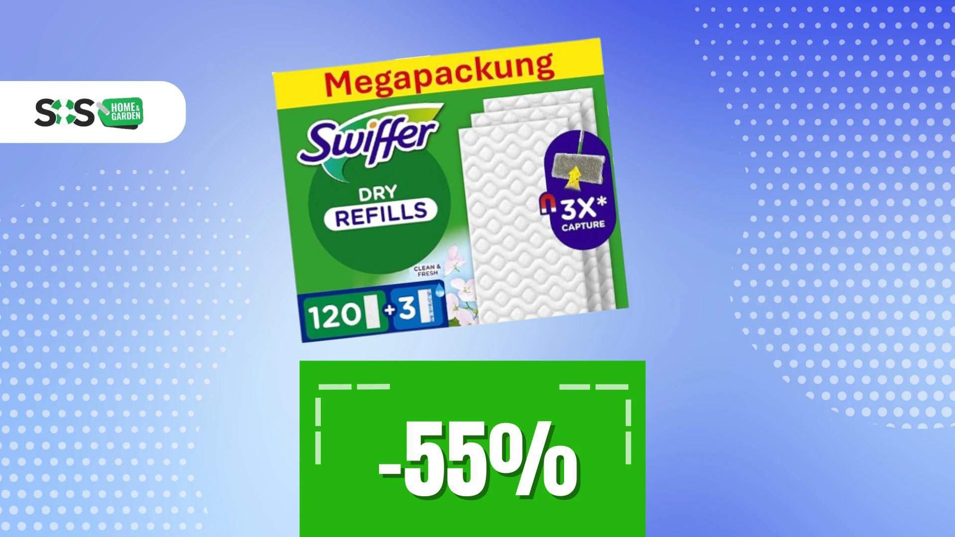 Immagine di Megapack con 216 Swiffer a METÀ PREZZO: oggi solo 30!