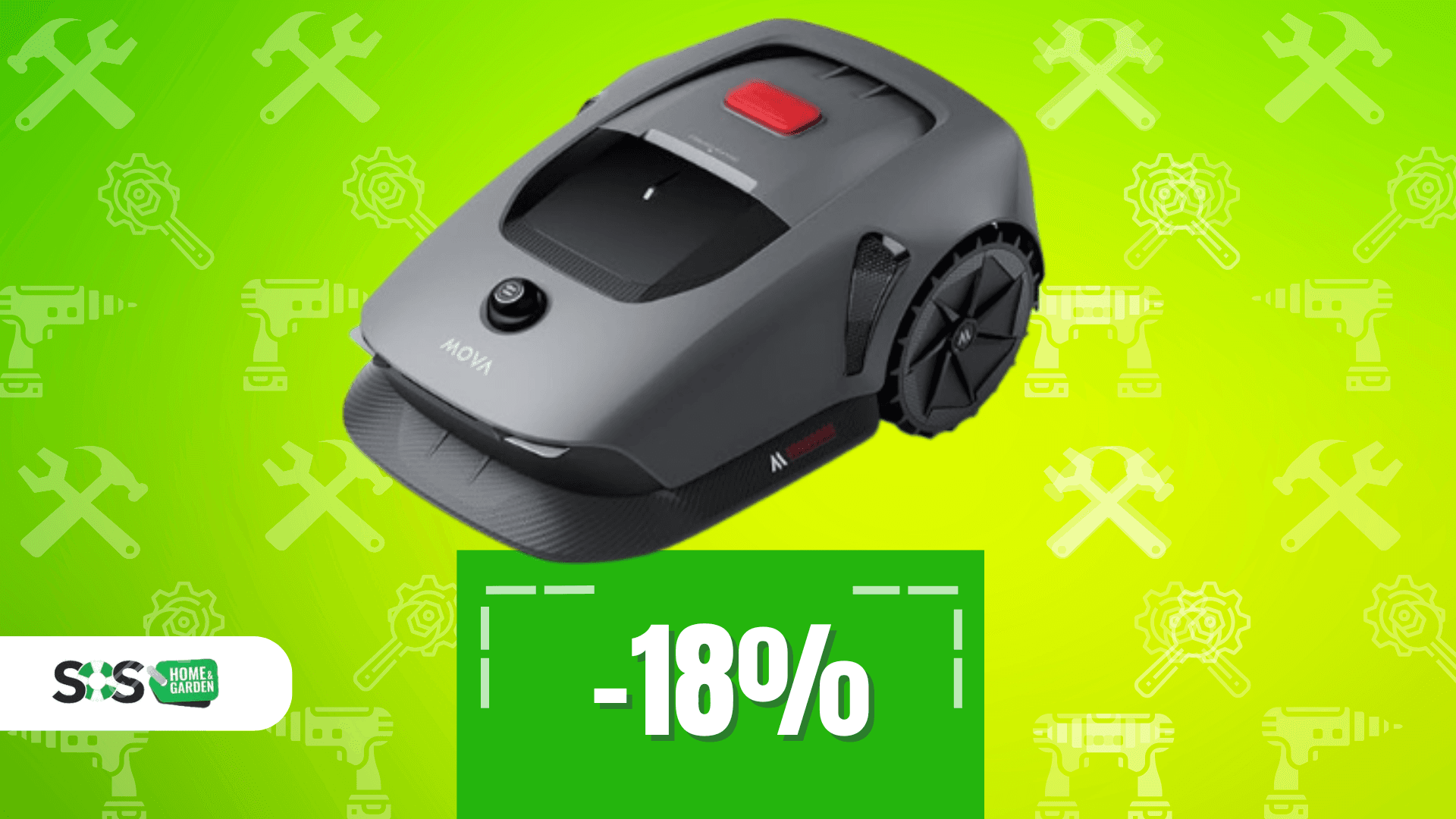 Immagine di Prato perfetto, zero fatica: robot tosaerba al prezzo minimo