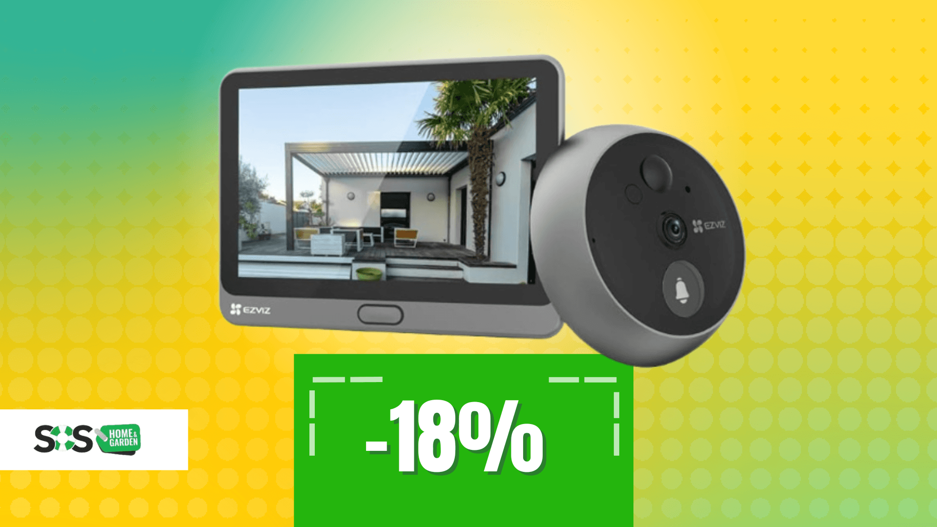 Immagine di Spioncino digitale EZVIZ: sicurezza e innovazione a 135€!