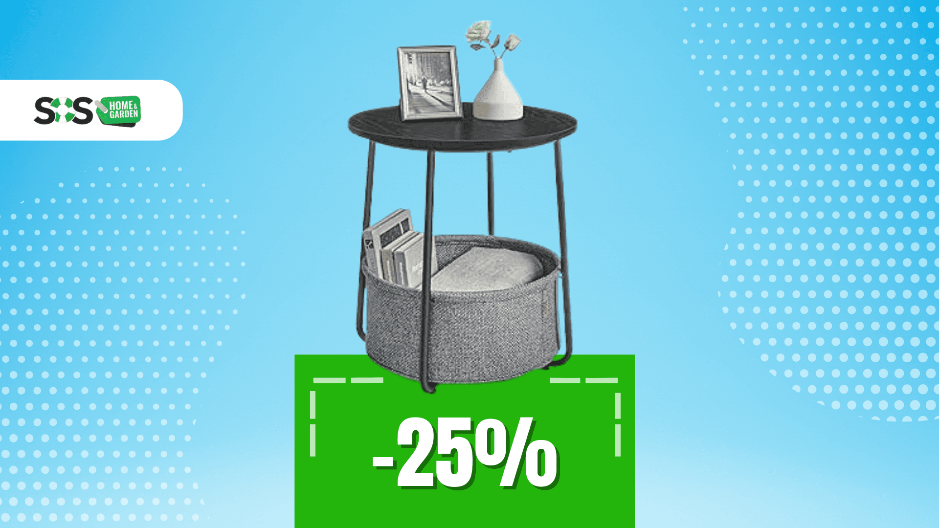 Immagine di Stile moderno, prezzo mini: tavolino rotondo a soli 27€!