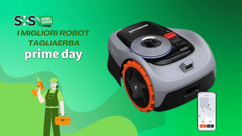 Immagine di Robot tagliaerba in sconto al Prime Day: i migliori modelli per un prato perfetto senza fatica