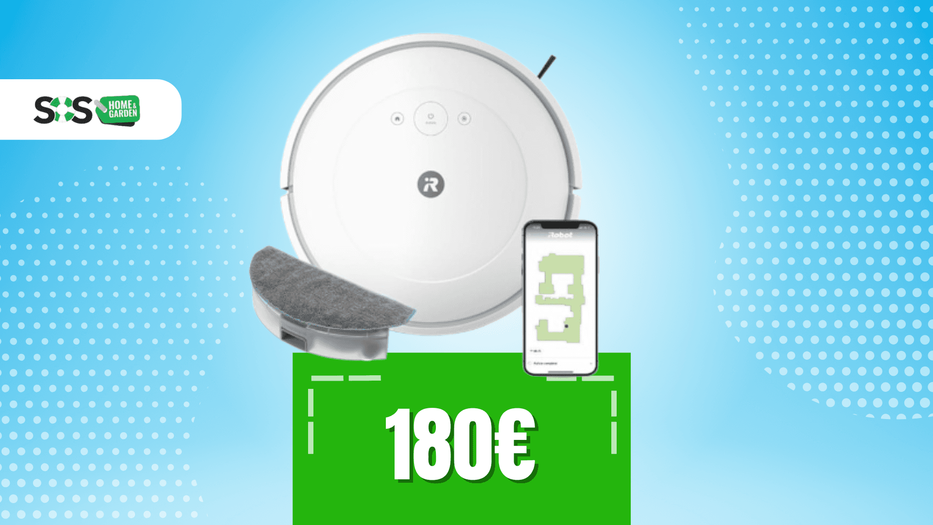 Immagine di iRobot Roomba Combo Essential a soli 180€: e voi riposate!