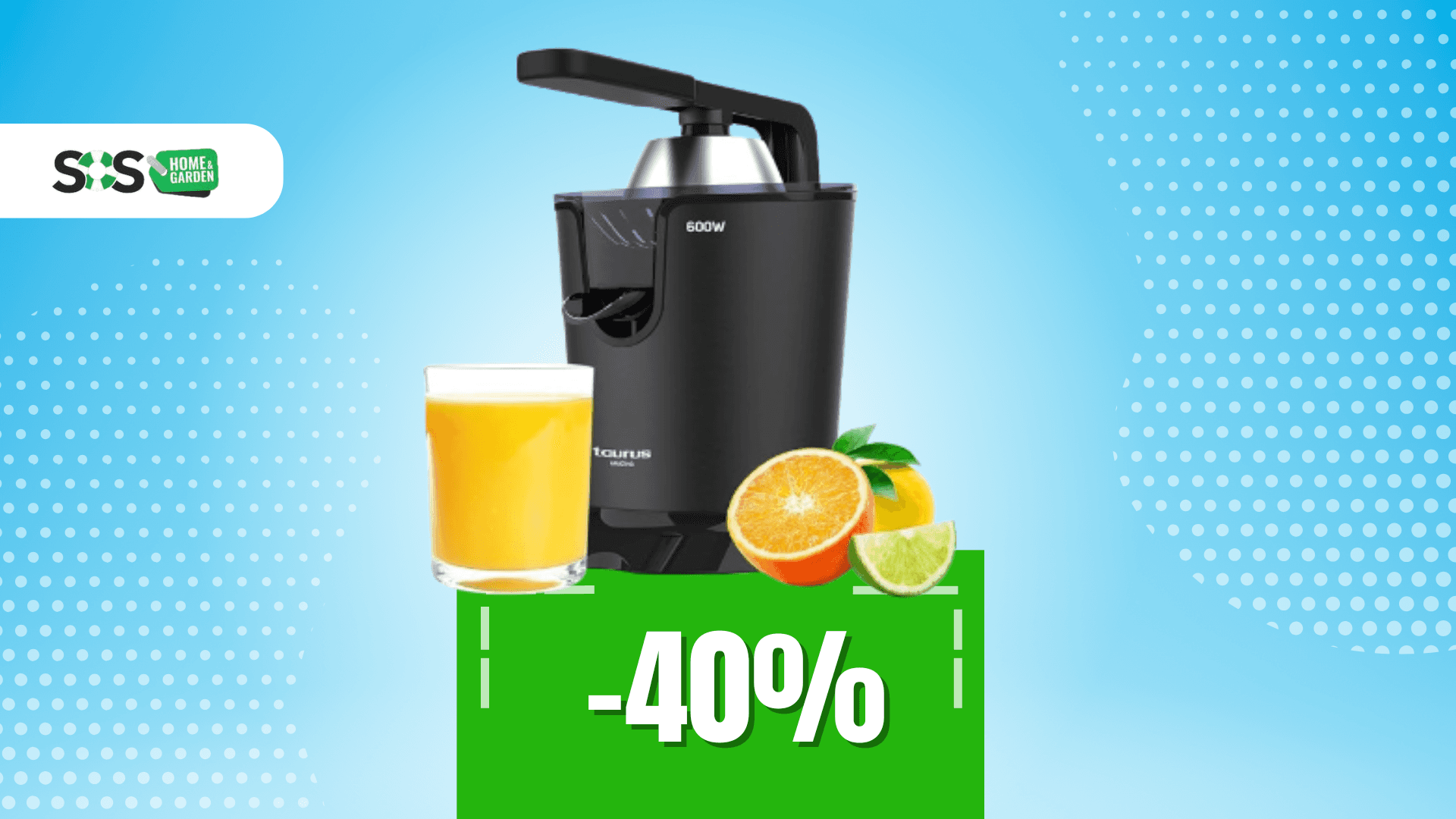 Immagine di Vitamina C come se piovesse: spremiagrumi a soli 51€!