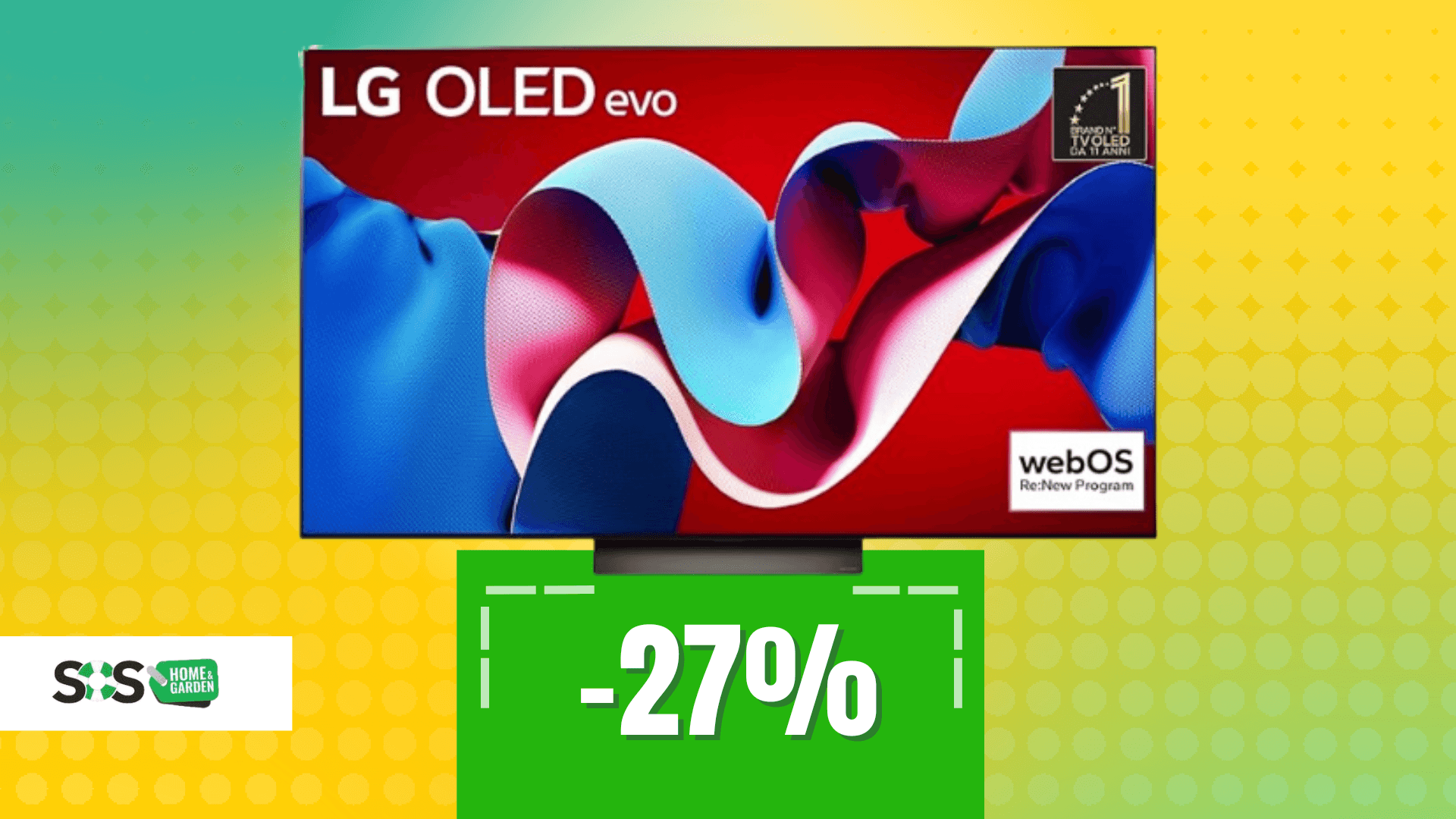 Immagine di Smart TV LG OLED evo: 65 pollici di puro spettacolo!