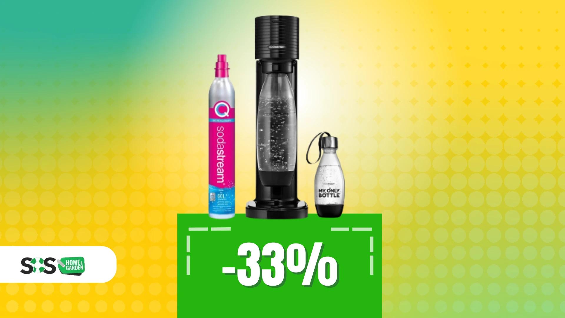 Immagine di SodaStream a soli 60€: mille bolle al minimo storico!