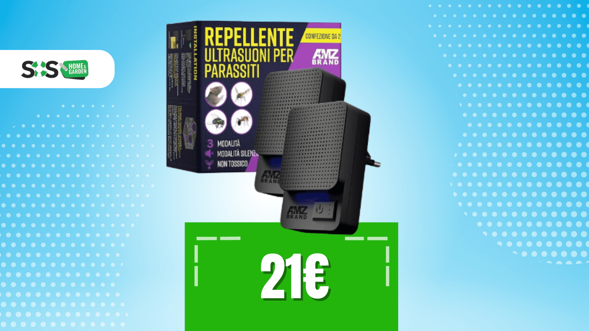 Immagine di Mai più topi, zanzare e insetti con questi due repellenti!