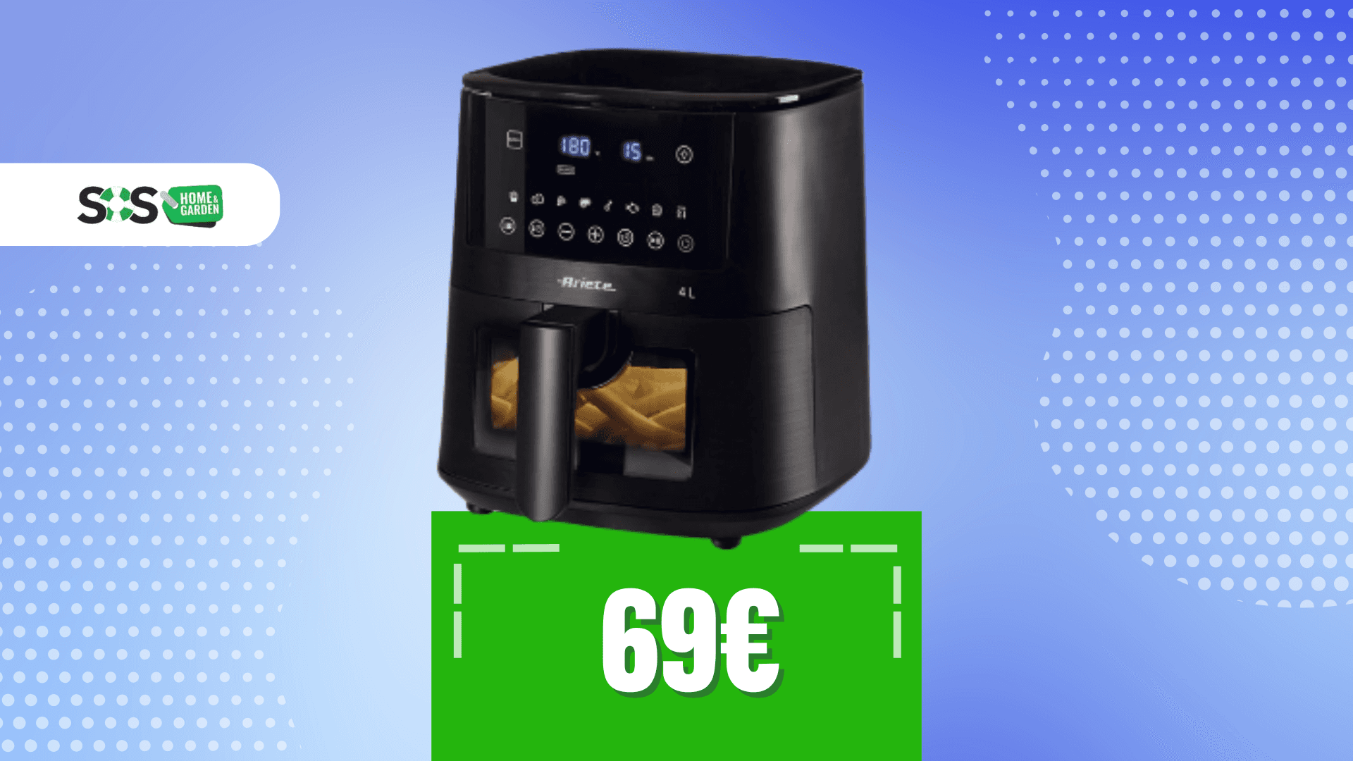 Immagine di Croccantezza garantita e sana con la friggitrice Ariete!