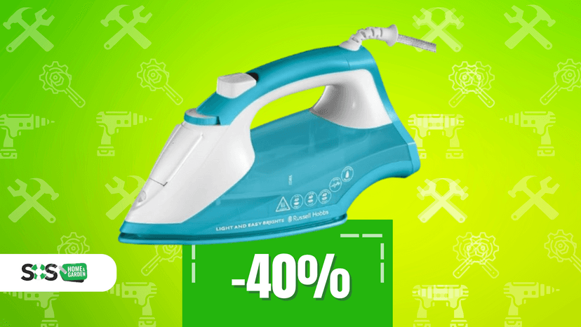 Immagine di Stirare è (quasi) un piacere con Russell Hobbs a soli 17€!