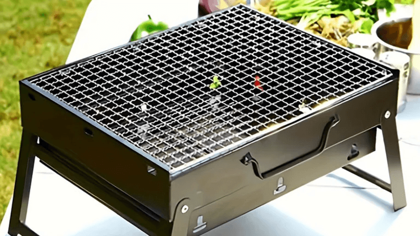 Immagine di Grigliate ovunque con questo barbecue portatile a soli 17€!