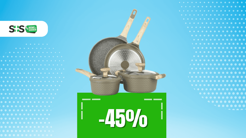 Immagine di Cucina sana con il set di pentole KASANOVA a soli 99€!