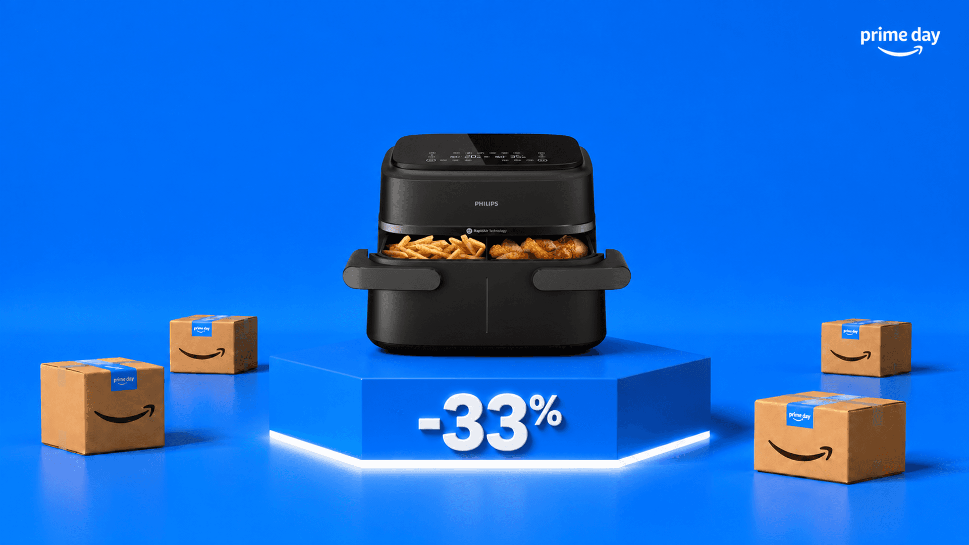 Immagine di Friggitrice ad aria Philips Airfryer Serie 1000: ora risparmi 50€